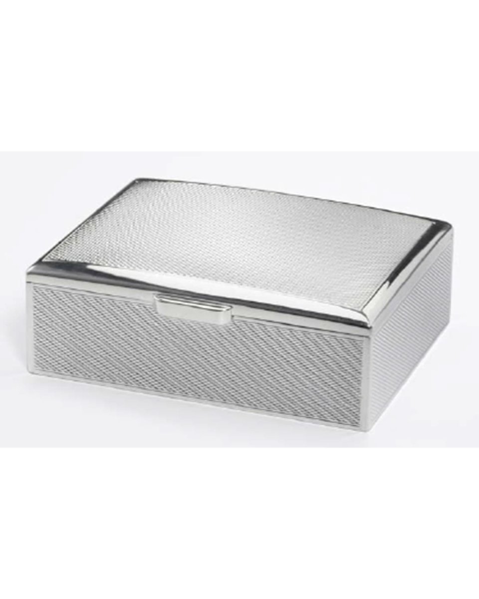 Sterling Silver Single Image Case Rice Pattern w/ Golf Clubs